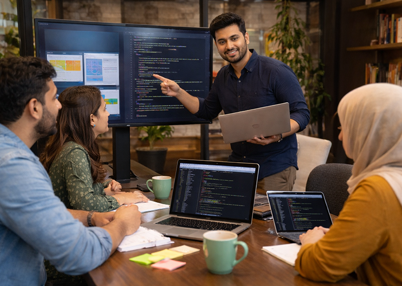 Team Working